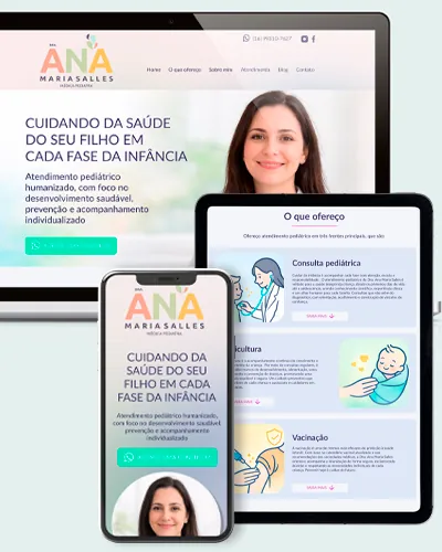 Site criado pela P4Saúde